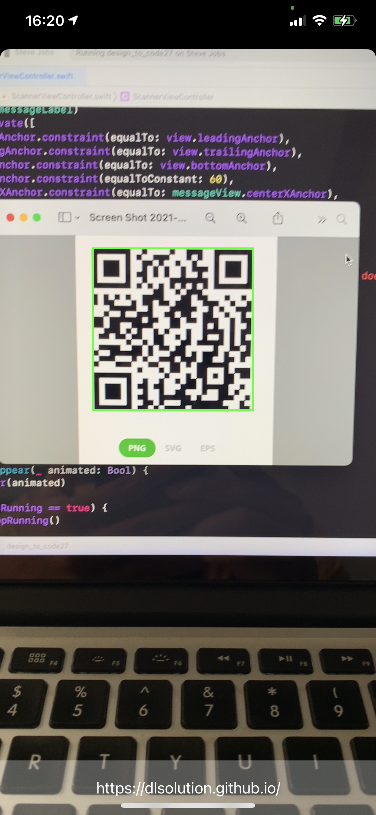 Scanning and decoding QR codes